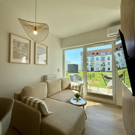 Boho Z Ogródkiem Let's Sea Apartamento *